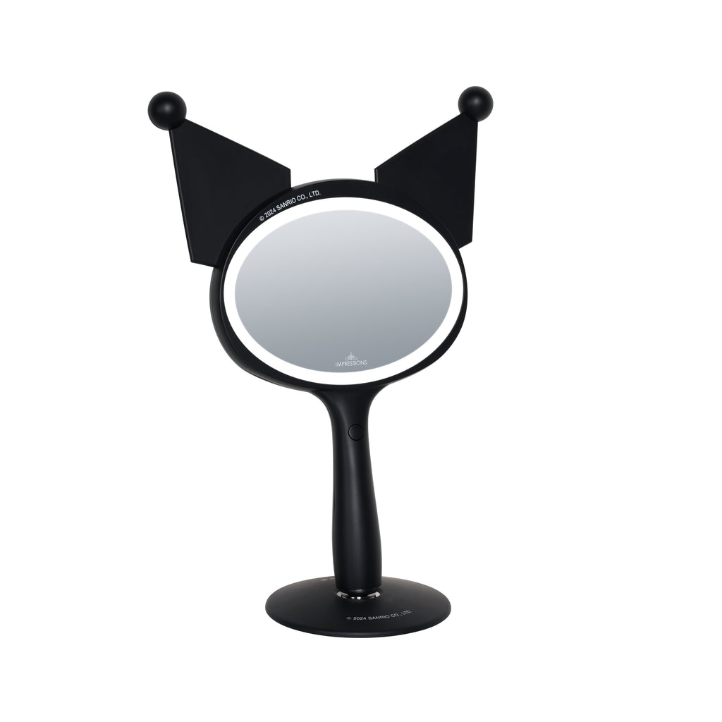 Kuromi X Impressions Vanity Led Handheld Makeup Mirror