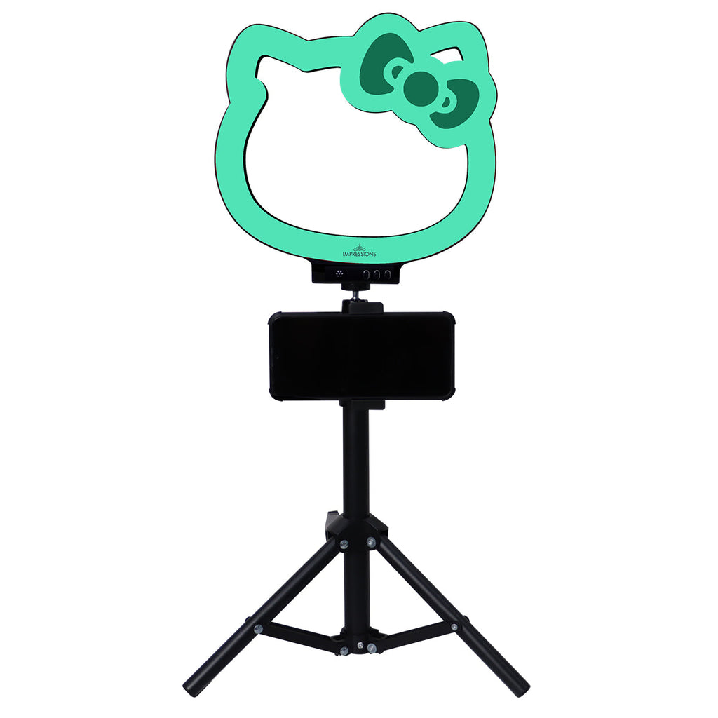 Hello Kitty X Impressions Vanity 10 Inch Rgb Desktop Ring Light Tripod