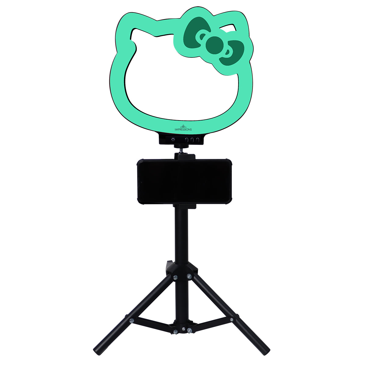 Hello Kitty X Impressions Vanity 10 Inch Rgb Desktop Ring Light Tripod