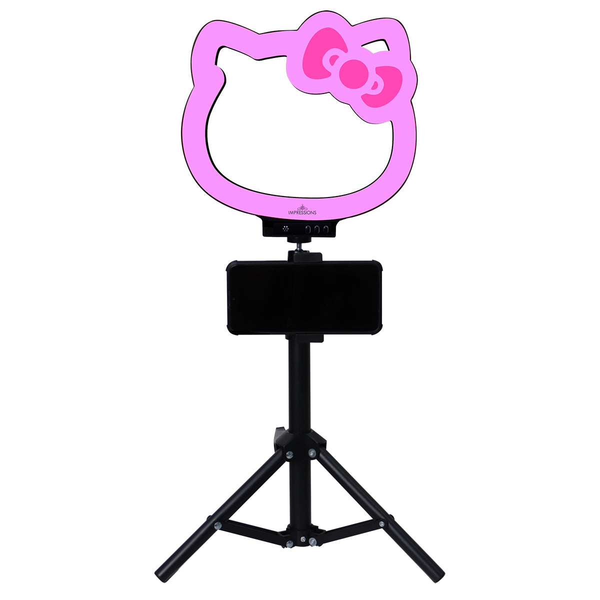 Hello Kitty X Impressions Vanity 10 Inch Rgb Desktop Ring Light Tripod