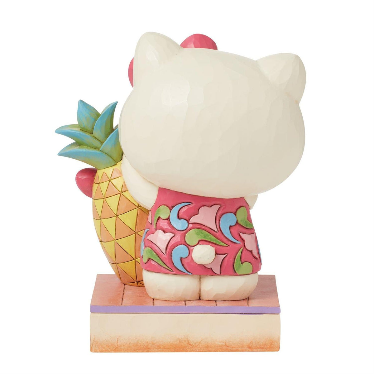 Hello Kitty Summer Pineapple Hand-Painted Jim Shore Figurine