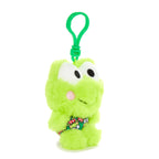 Keroppi Plush Mascot Clip, All Over Series