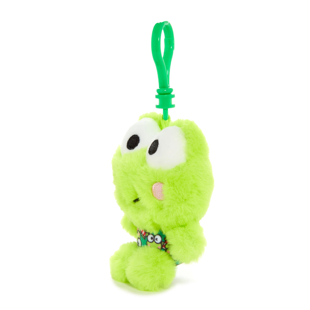 Keroppi Plush Mascot Clip, All Over Series