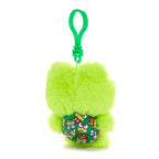 Keroppi Plush Mascot Clip, All Over Series