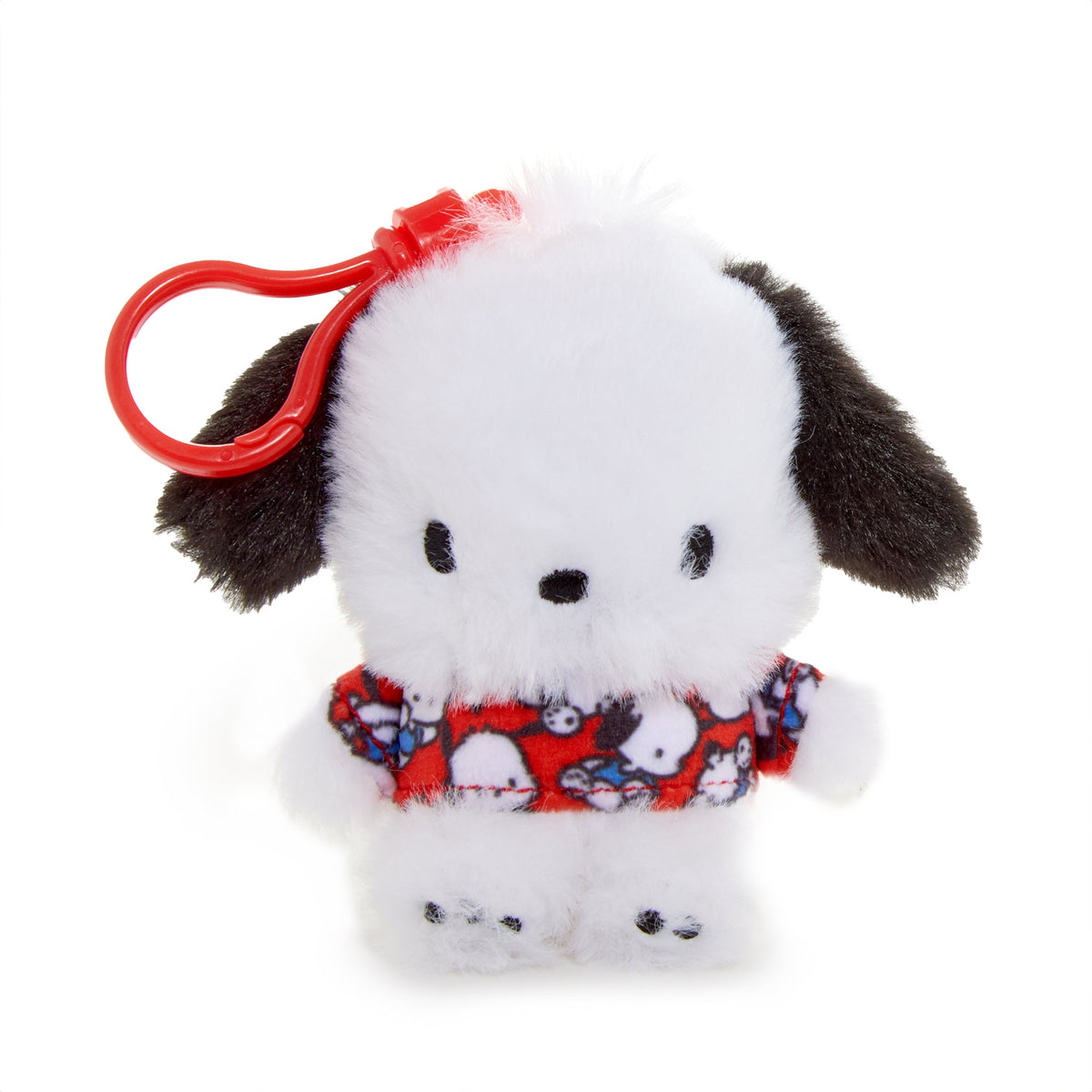 Pochacco Plush Mascot Clip, All Over Series