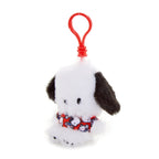 Pochacco Plush Mascot Clip, All Over Series
