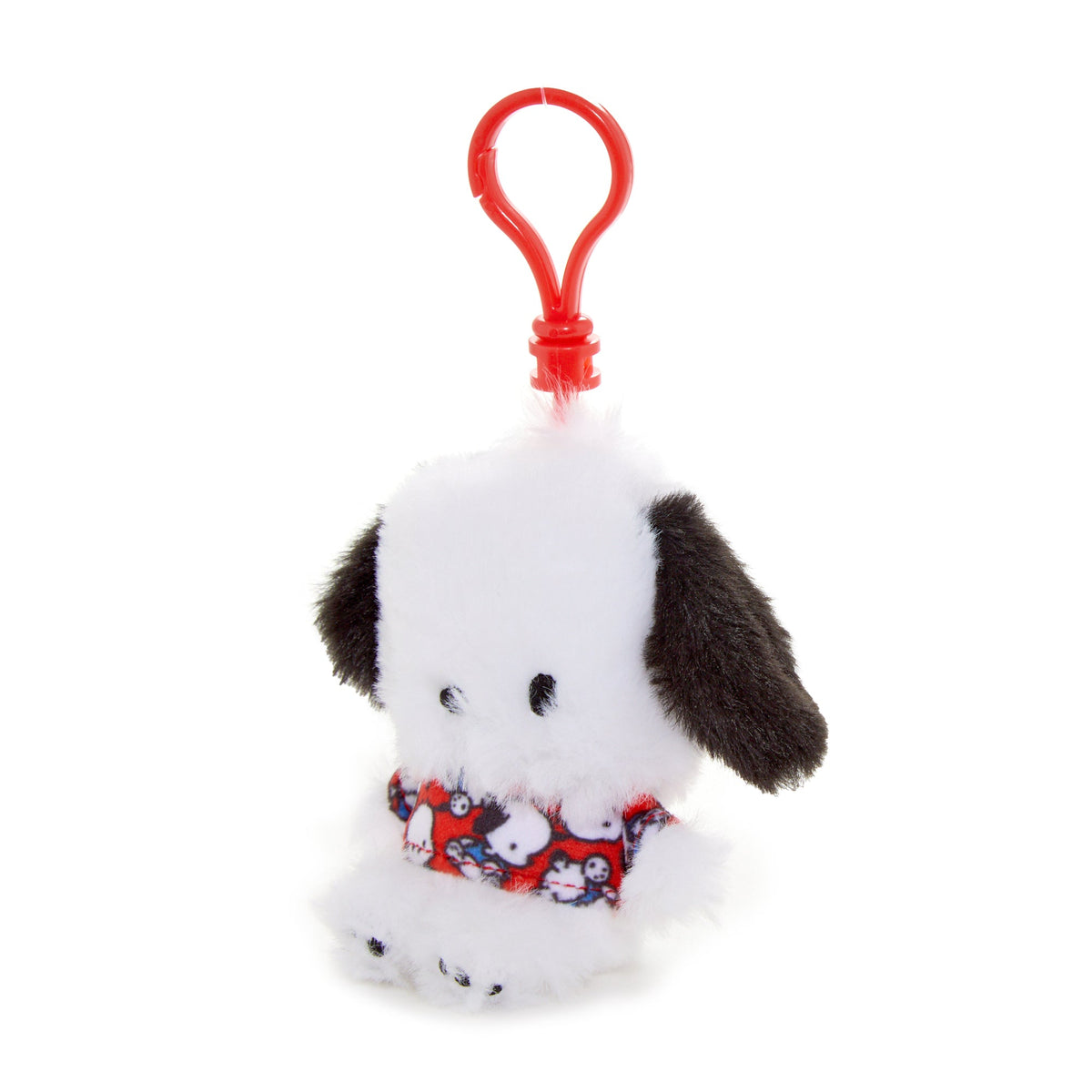 Pochacco Plush Mascot Clip, All Over Series