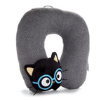 Chococat Travel Neck Pillow, Glasses Series Tweed