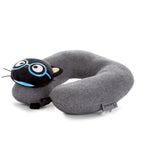 Chococat Travel Neck Pillow, Glasses Series Tweed