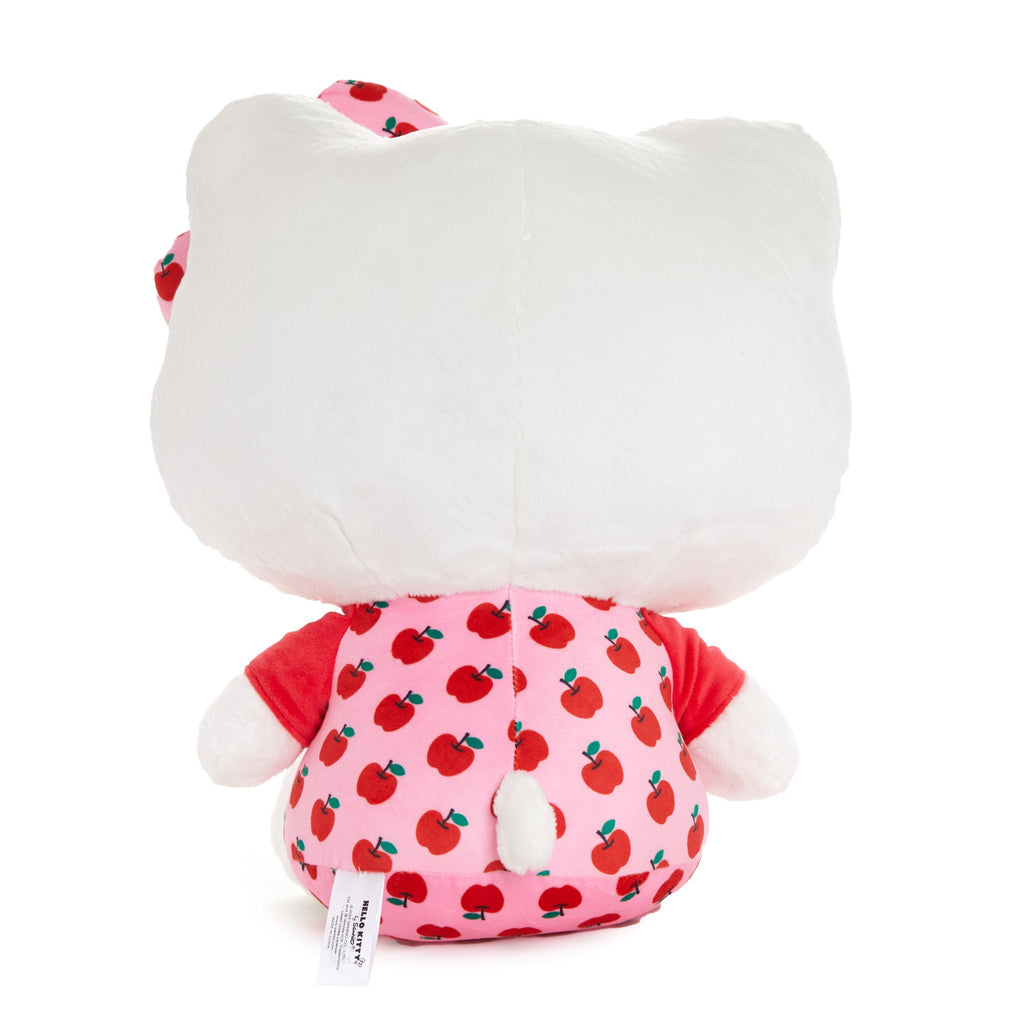 Hello Kitty 15 Inch Pink Overalls Large Plush, Apples Series