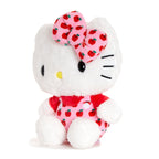 Hello Kitty 6 Inch Pink Overalls Plush Mascot, Apples Series