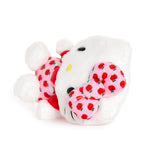 Hello Kitty 6 Inch Pink Overalls Plush Mascot, Apples Series