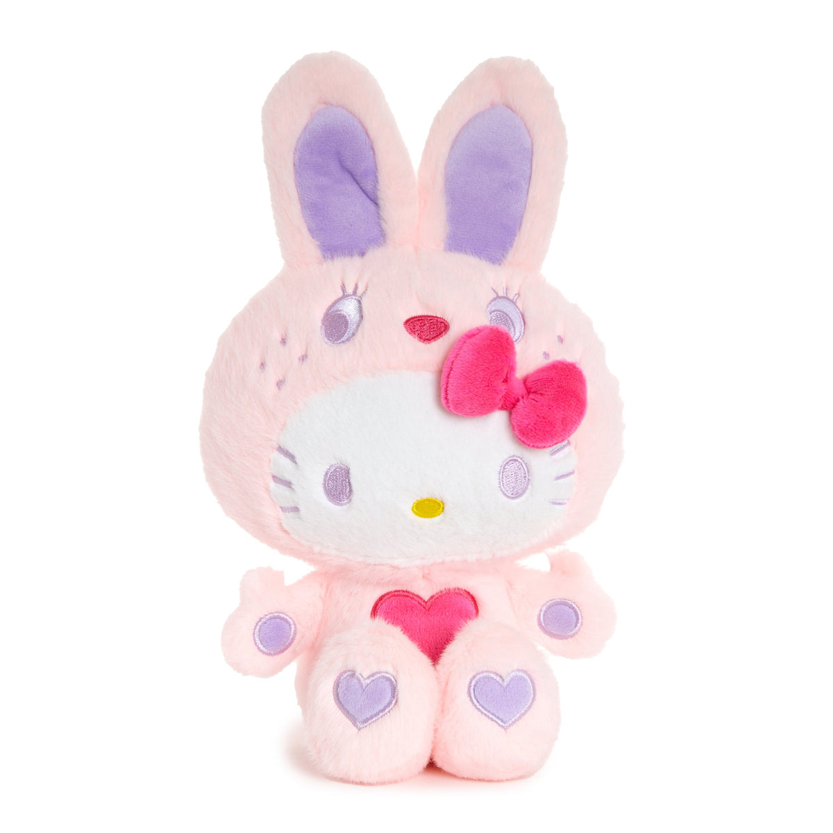 Hello Kitty 11" Pink Plush (Colorful Bunny Series)