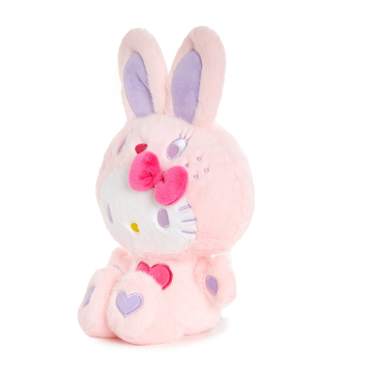 Hello Kitty 11 Inch Plush, Colorful Bunny Series, Pink