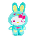 Hello Kitty 11" Green Plush (Colorful Bunny Series)