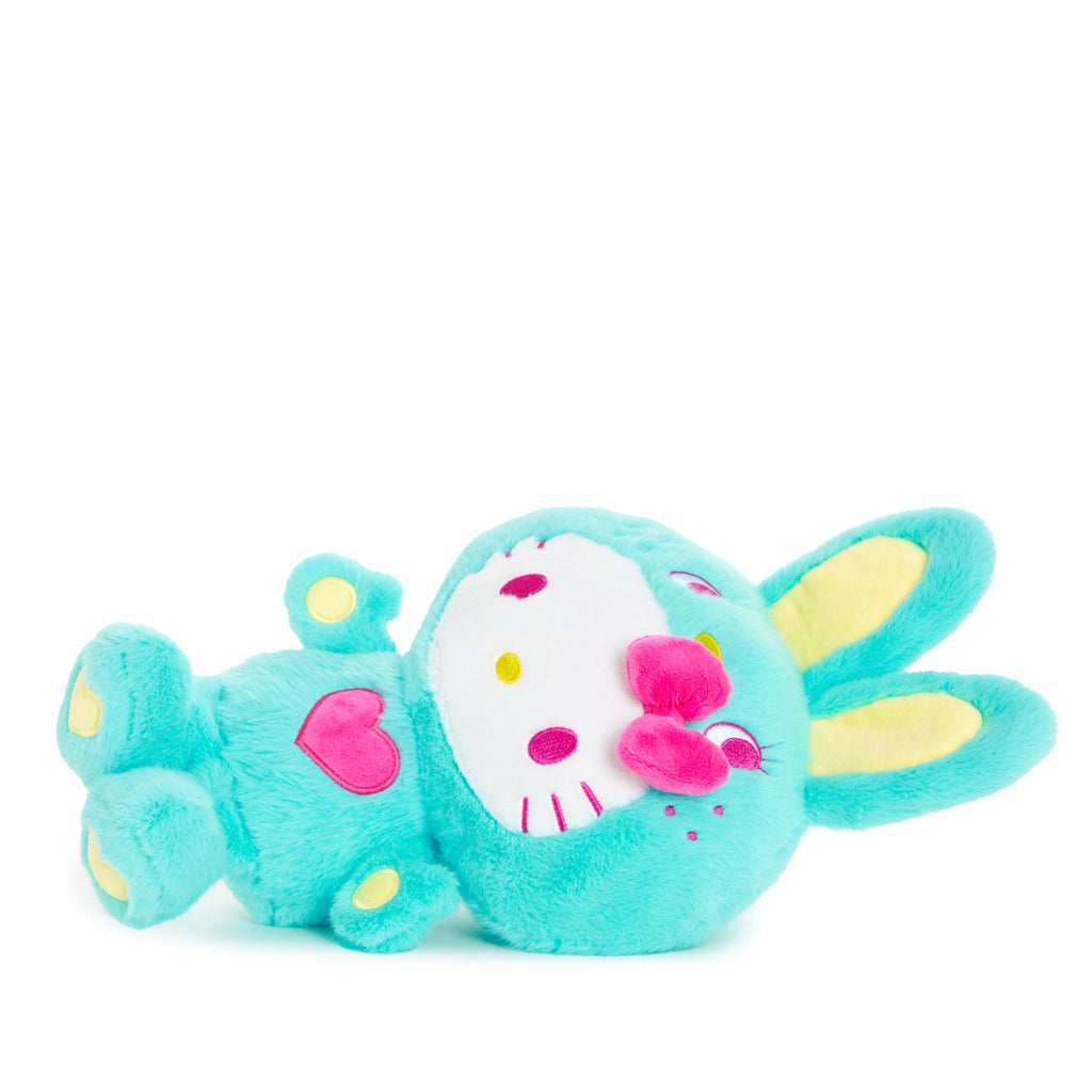Hello Kitty 11 Inch Plush, Colorful Bunny Series, Teal