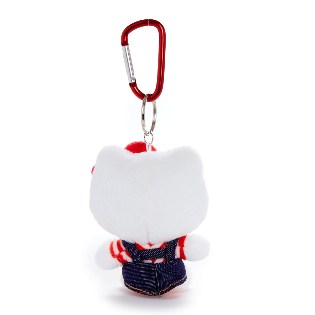 Hello Kitty Plush Mascot Keychain, Denim Jumper Outfit
