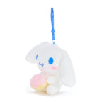 Cinnamoroll Plush Mascot Clip, Pastel Delight Series
