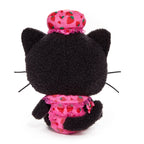 Chococat 8 Inch Sitting Strawberry Plush with Tulle Accents