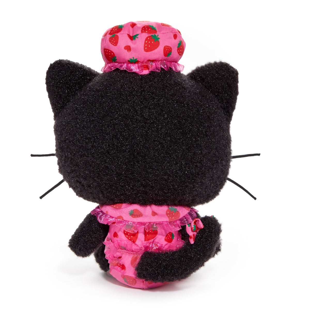 Chococat 8 Inch Sitting Strawberry Plush with Tulle Accents
