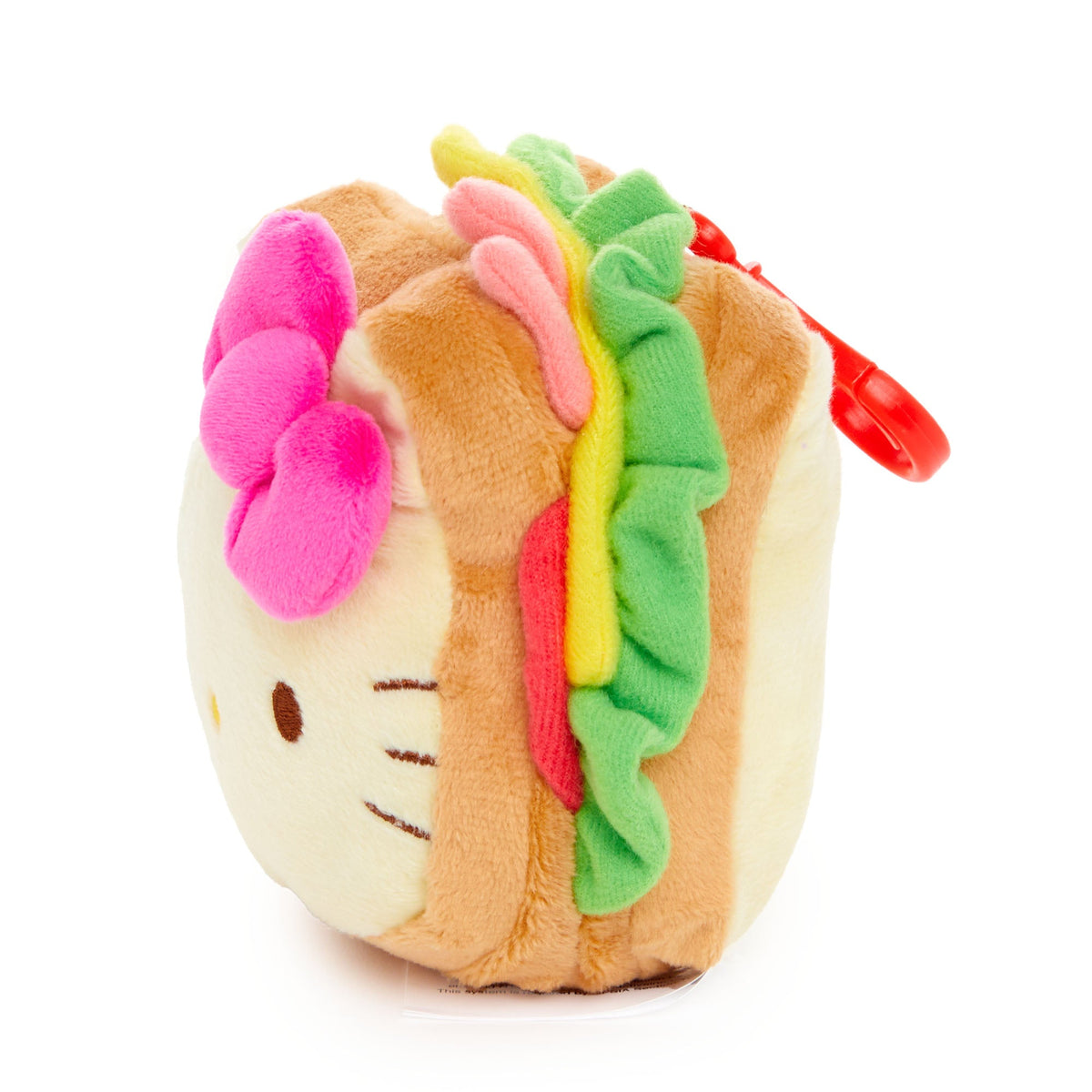 Hello Kitty Sandwich Foodie Plush Mascot Clip
