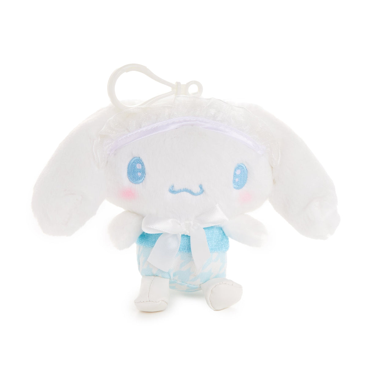 Cinnamoroll Plush Mascot Clip Charm, Frills Series