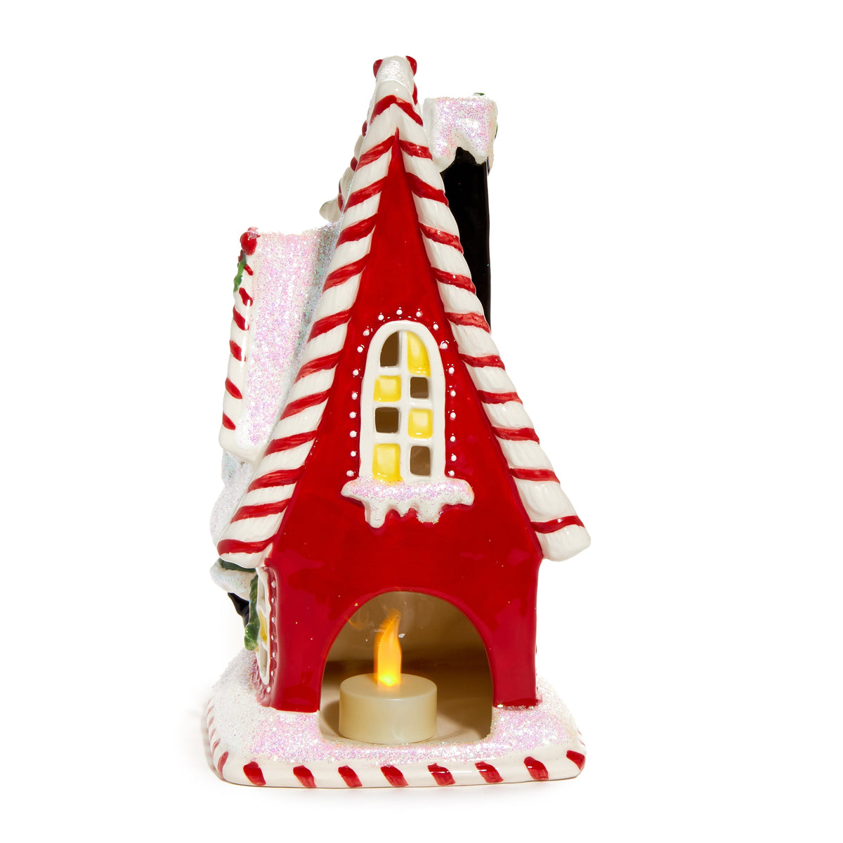 Hello Kitty and Friends Hand-Painted Ceramic Holiday Candle House