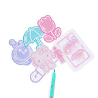 Hello Kitty X Girl Skateboards 6 Piece Sticker Pack, 50th Anniversary