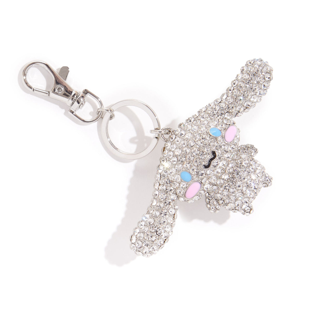 Cinnamoroll 3D Pave Crystal Bling Keychain