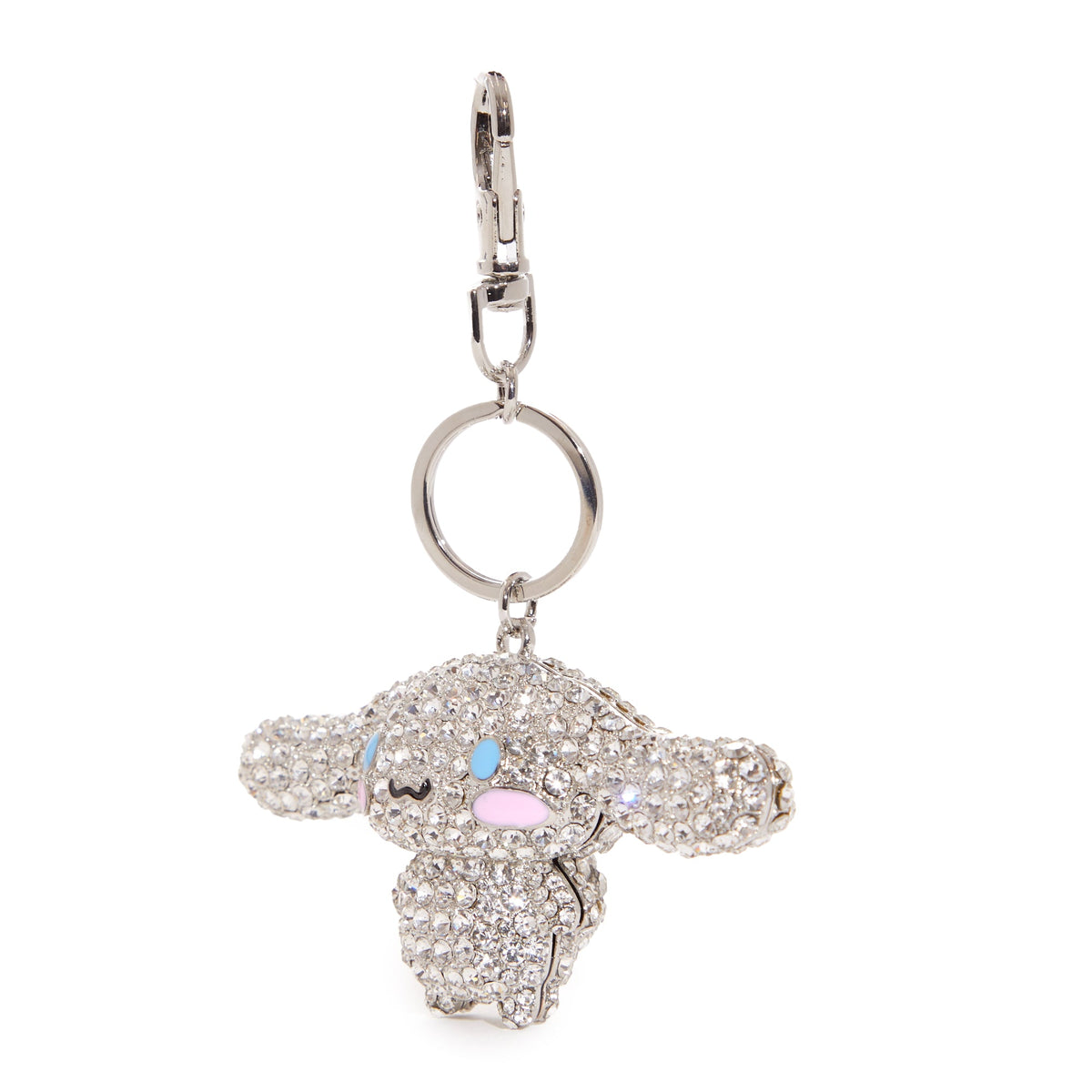 Cinnamoroll 3D Pave Crystal Bling Keychain
