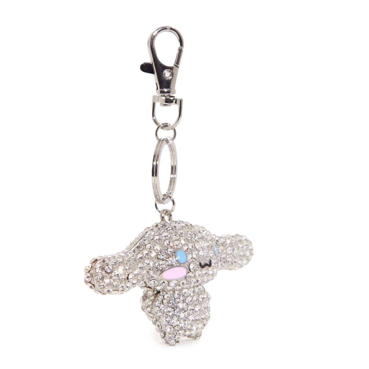 Cinnamoroll 3D Pave Crystal Bling Keychain