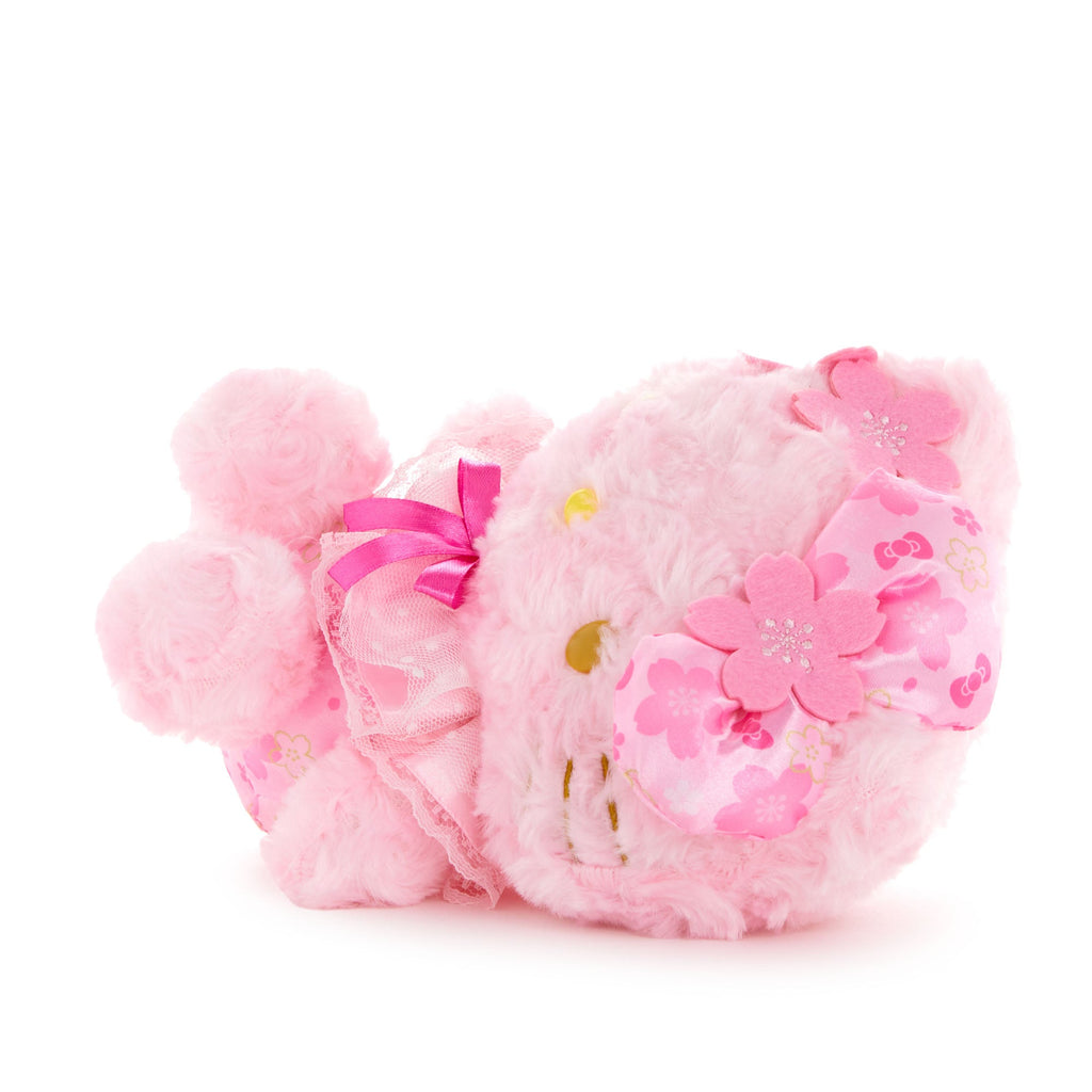 Hello Kitty Blushing Sakura 8 Inch Plush