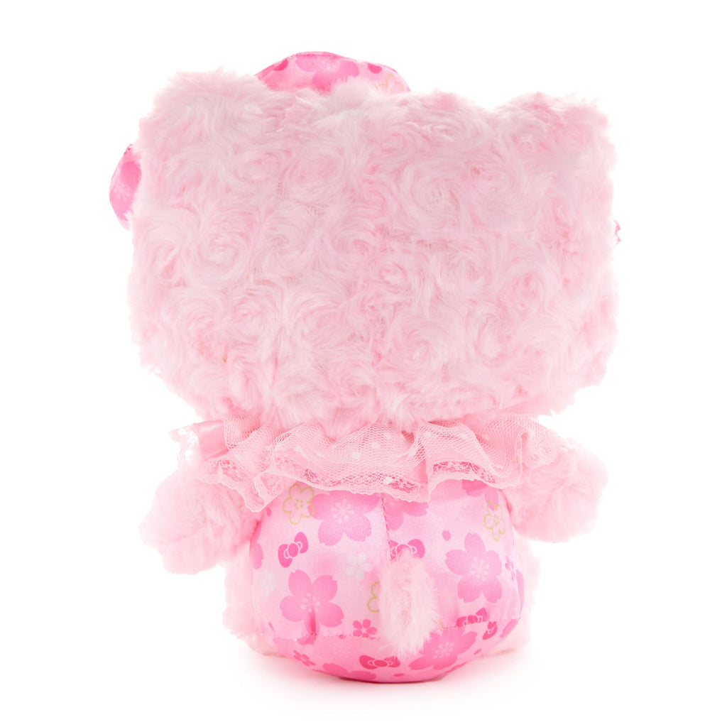 Hello Kitty Blushing Sakura 8 Inch Plush