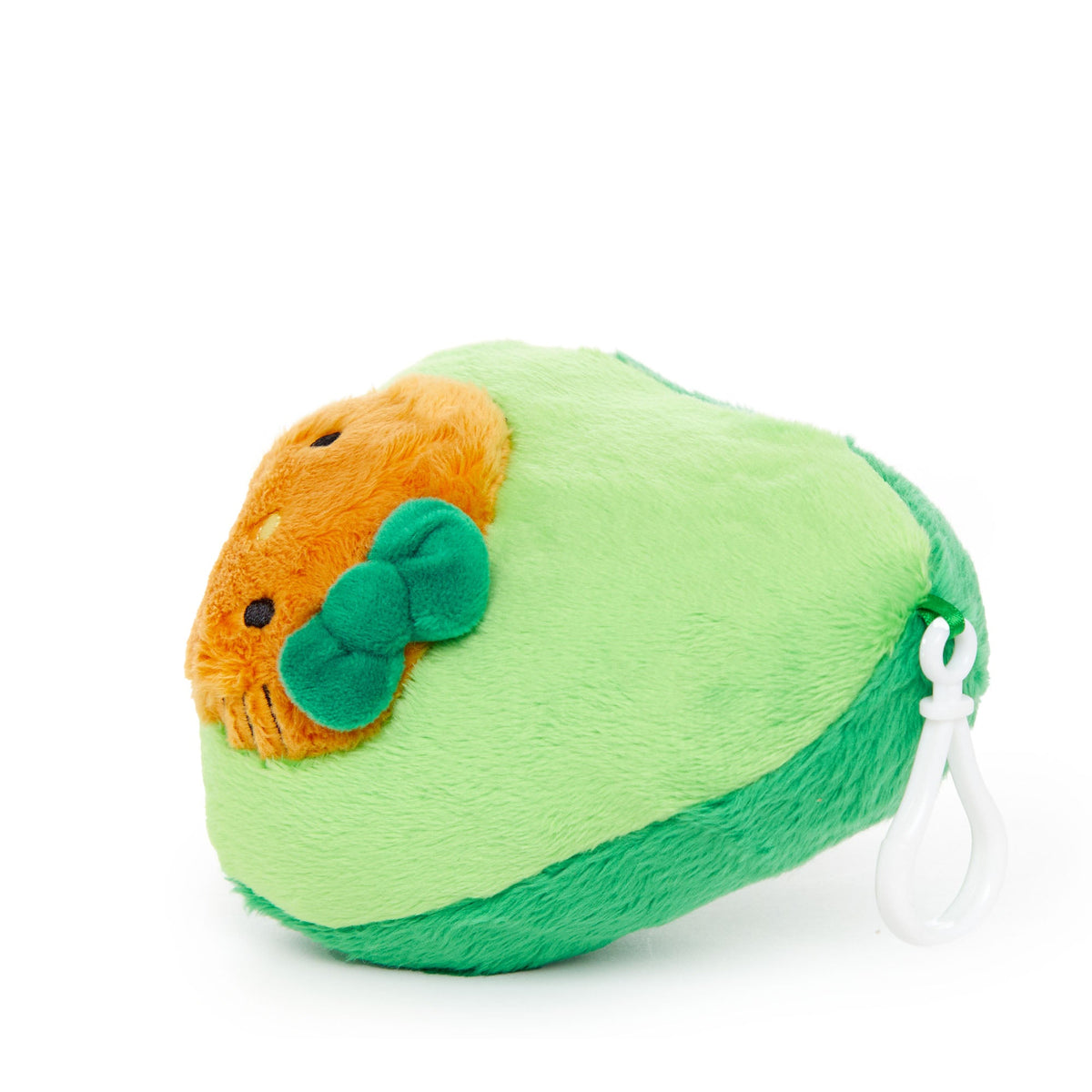 Hello Kitty Avocado Plush Mascot Clip, Fruit And Veggie Series
