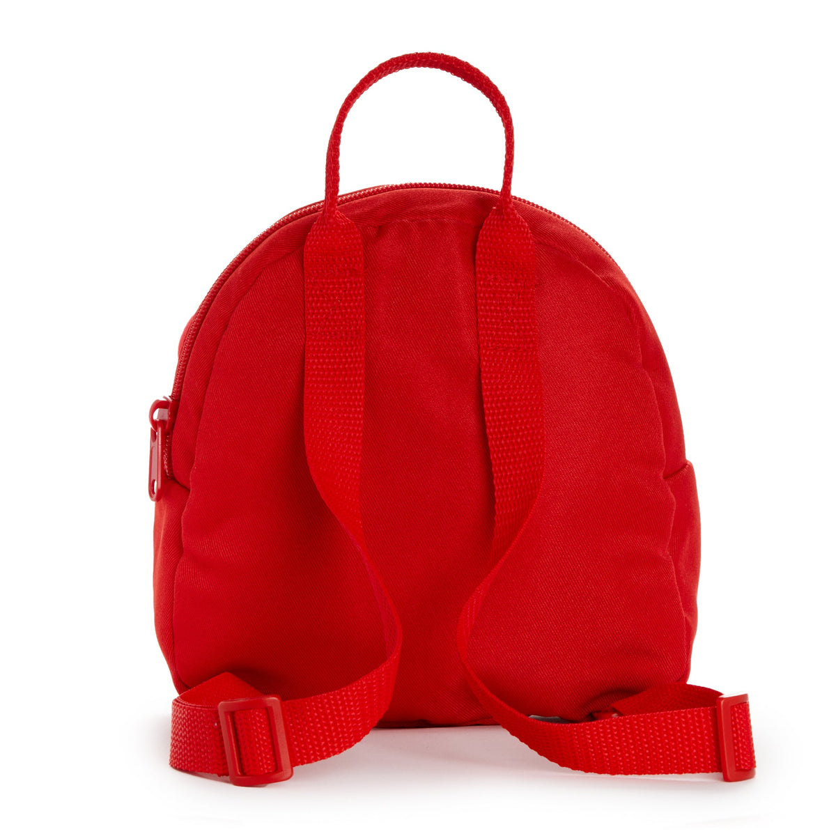 Hello Kitty Classic Red Plush Face Kids Mini Backpack