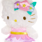 Hello Kitty 8 Inch Floral Fairy Plush with Wings and Crown