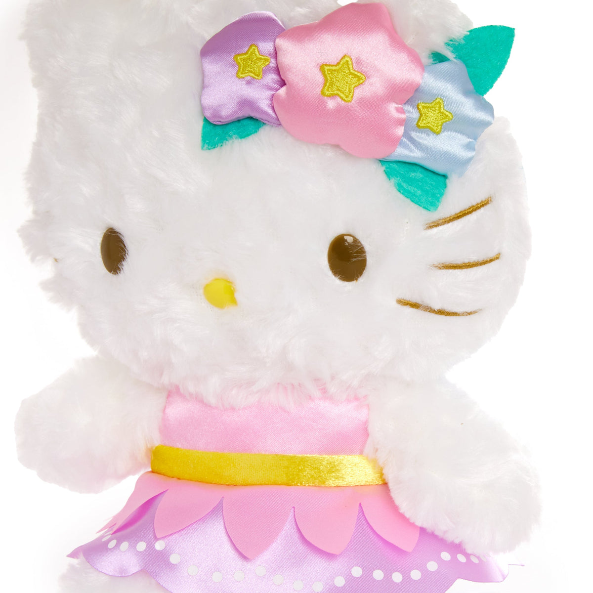 Hello Kitty 8 Inch Floral Fairy Plush with Wings and Crown