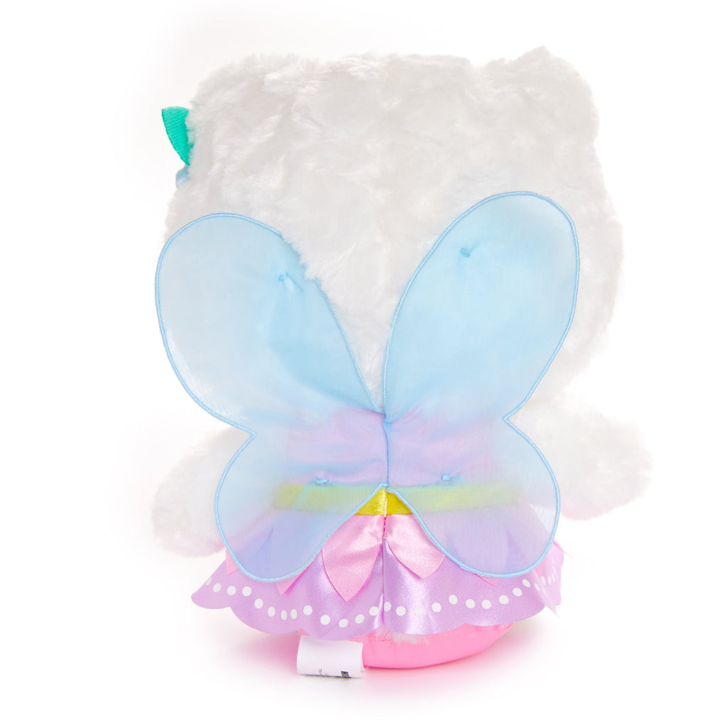 Hello Kitty 8 Inch Floral Fairy Plush with Wings and Crown