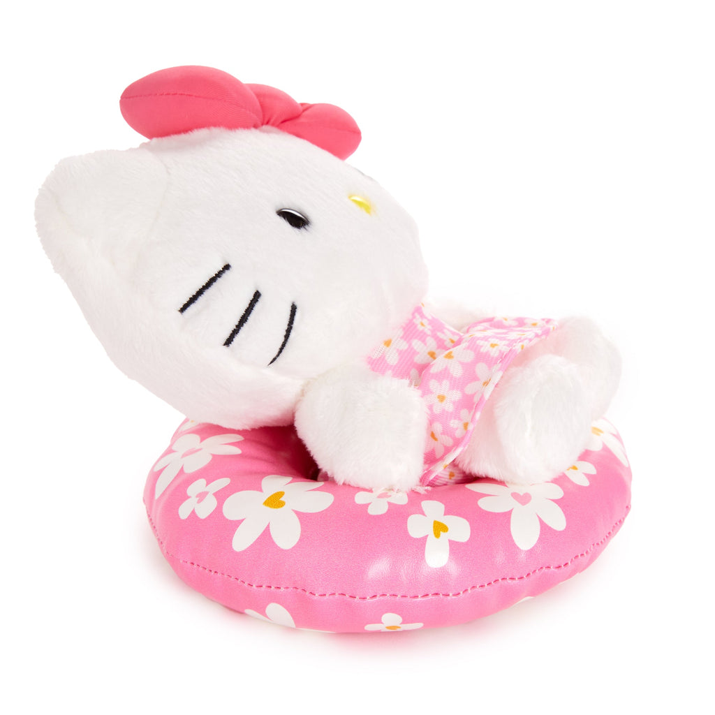 Hello Kitty 6 Inch Bean Doll Plush in Swimsuit, Summer Pool Series