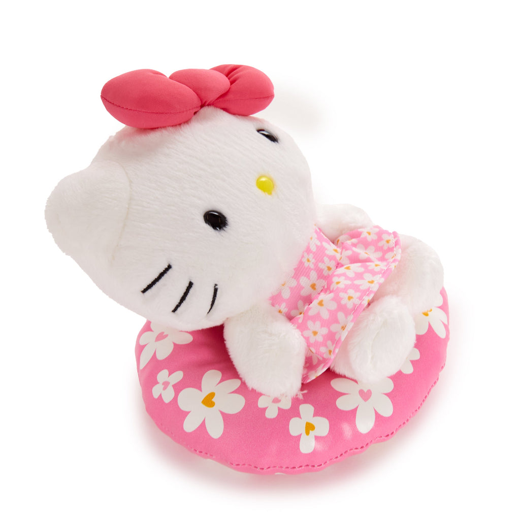 Hello Kitty 6 Inch Bean Doll Plush in Swimsuit, Summer Pool Series