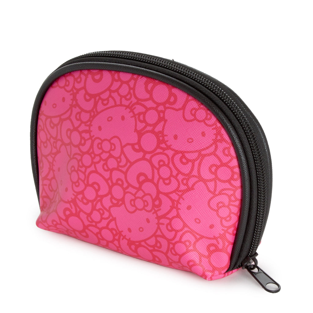 Hello Kitty High Impact Pink Expandable Zipper Pouch