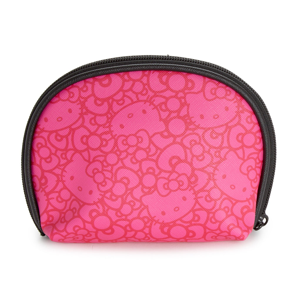 Hello Kitty High Impact Pink Expandable Zipper Pouch