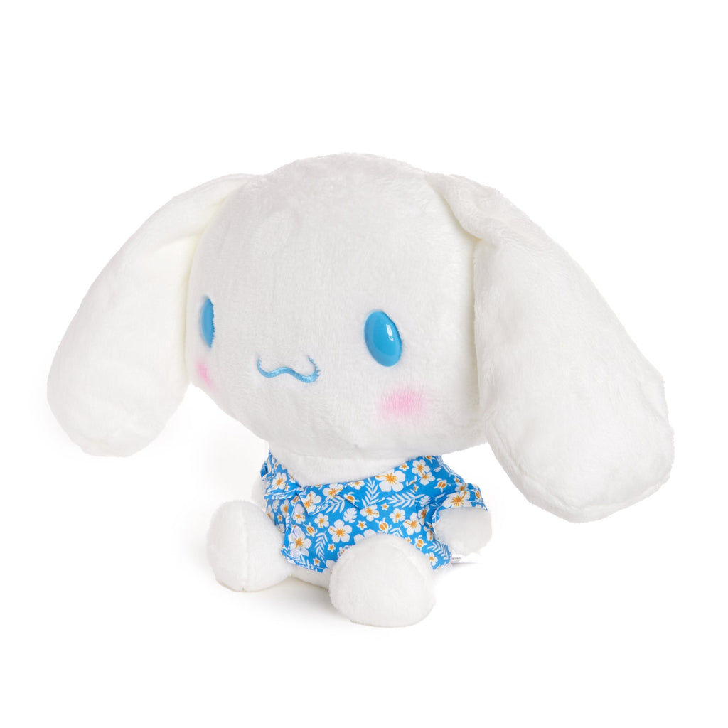 Cinnamoroll 10 Inch Tropical Floral Summer Plush