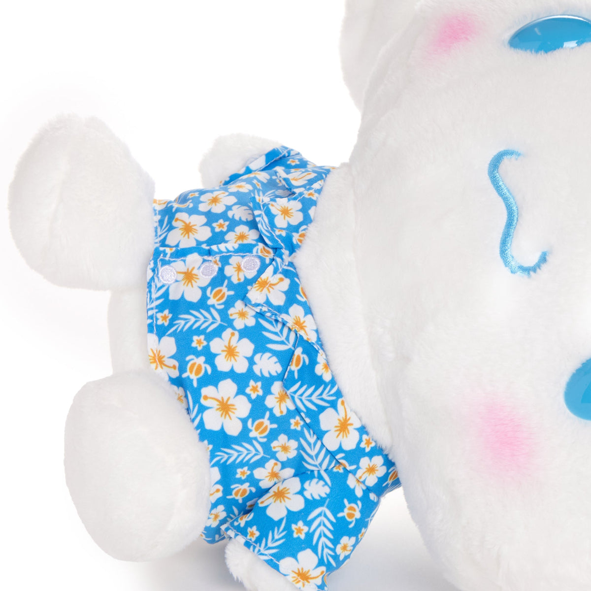 Cinnamoroll 10 Inch Tropical Floral Summer Plush