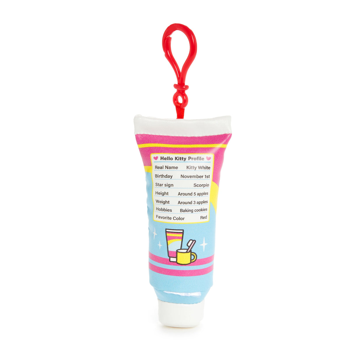 Hello Kitty Toothpaste Tube Mascot Clip, Supermarket Series