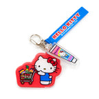 Hello Kitty Acrylic Push Clasp Keychain, Supermarket Series
