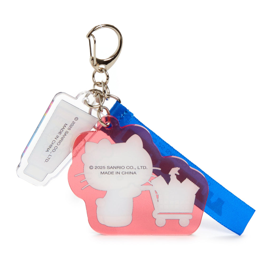 Hello Kitty Acrylic Push Clasp Keychain, Supermarket Series