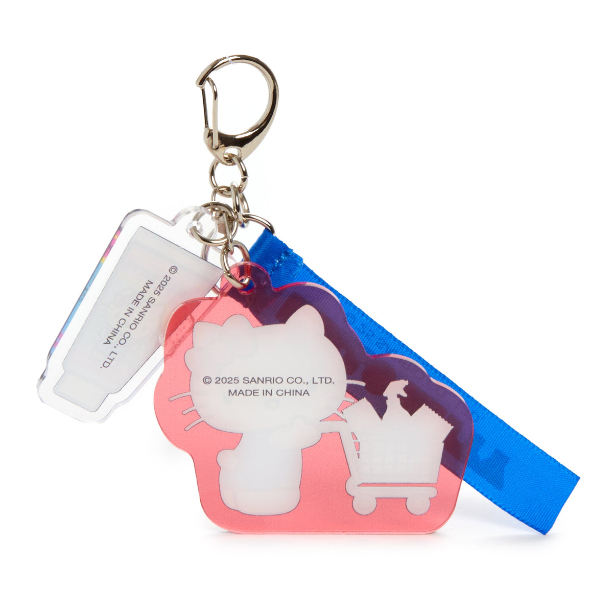 Hello Kitty Acrylic Push Clasp Keychain, Supermarket Series
