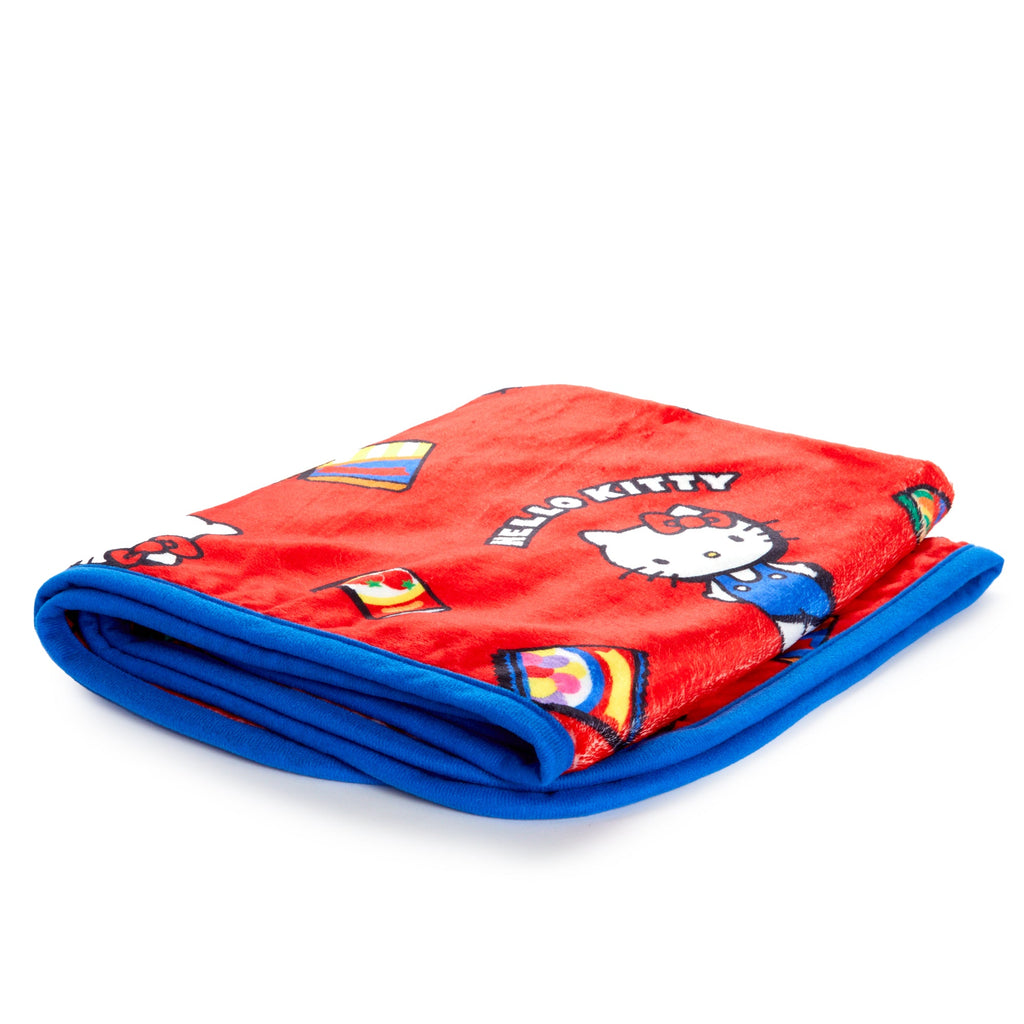 Hello Kitty Cozy Poly Throw Blanket, Supermarket Series