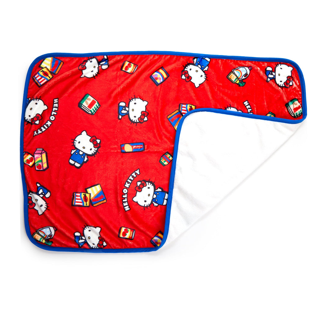 Hello Kitty Cozy Poly Throw Blanket, Supermarket Series